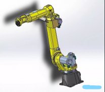 发那科M-20iA机器人Solidworks外形设计图片附STP